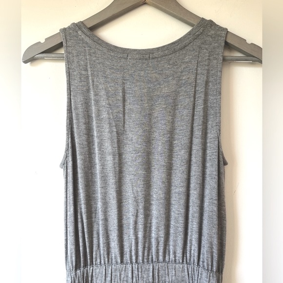 Gap Gray Tank Top Midi Sundress - Picture 7 of 10